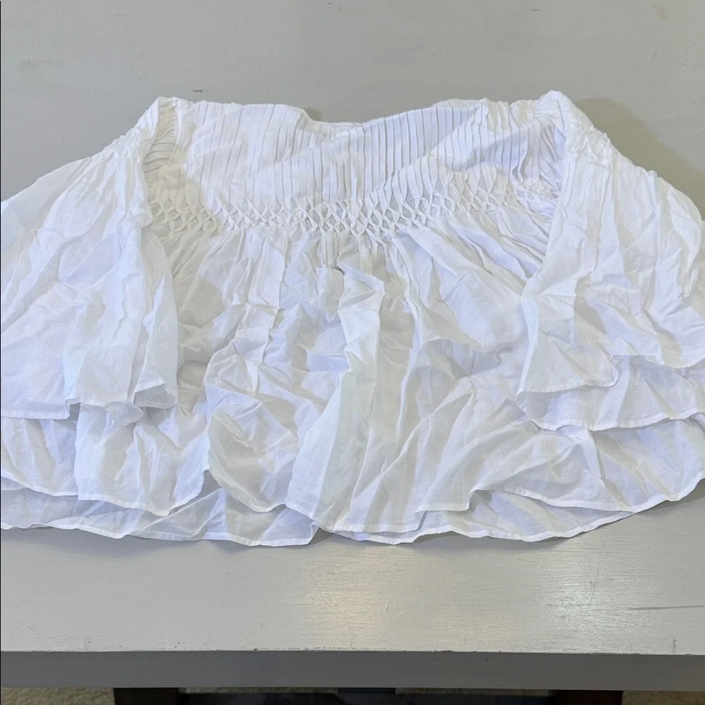 Madewell Pintucked Flutter-Sleeve Top Size L - Picture 6 of 6